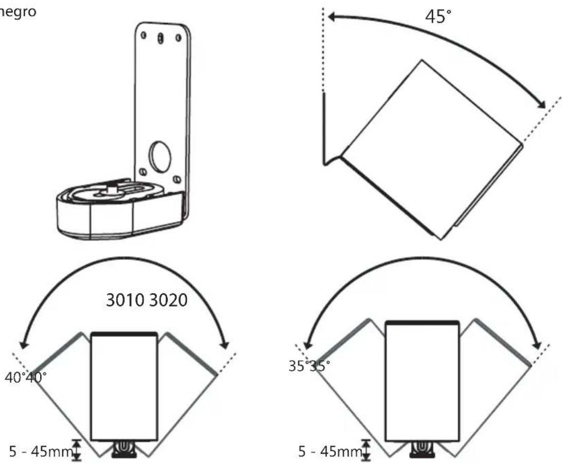 Q-ACOUSTICS 3070S - Soporte de pared (único) 3010 / 3020 / 3090C - 1