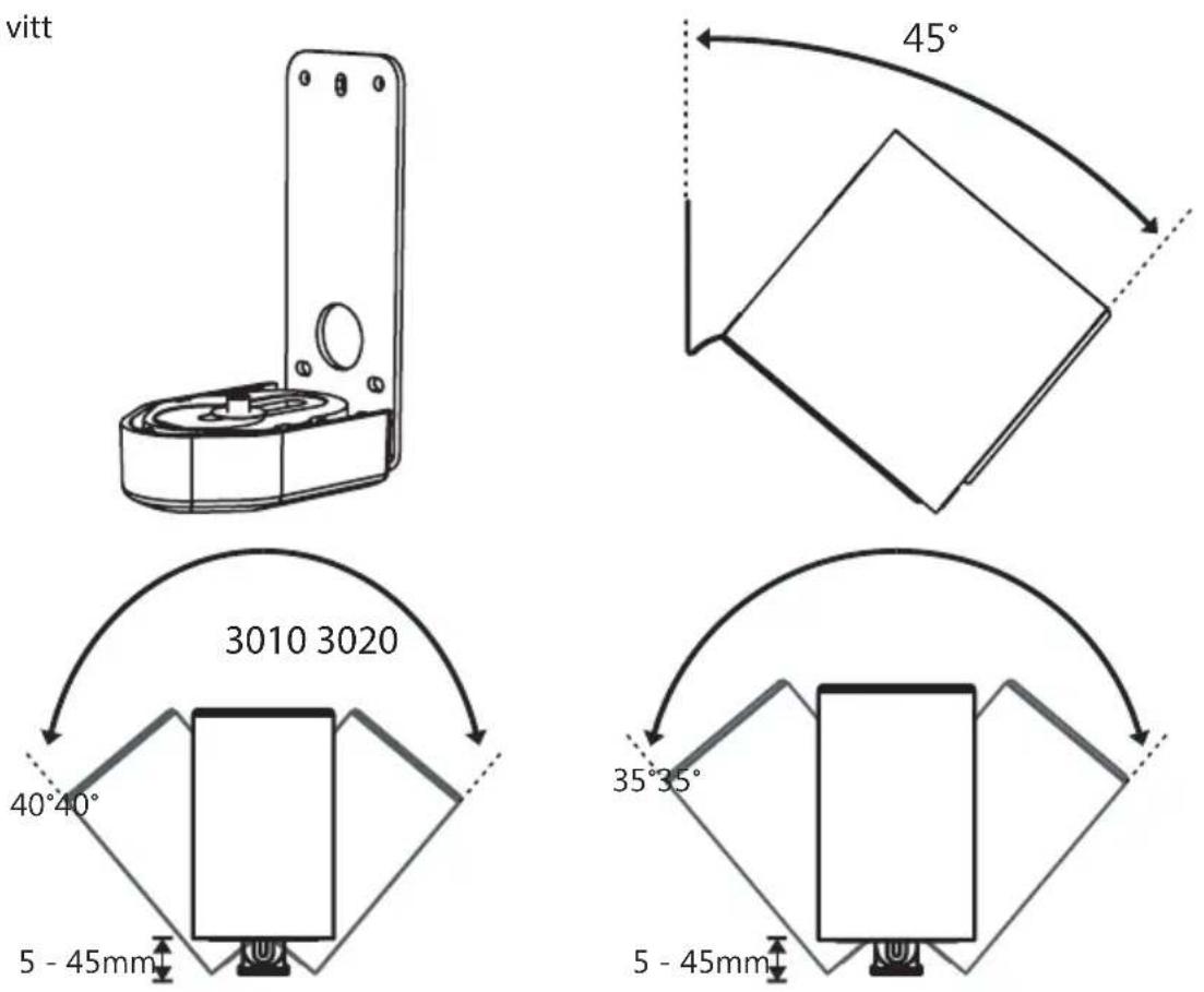 Q-ACOUSTICS 3070S - / 3020 / 3090C väggfäste (enkelt) - 1