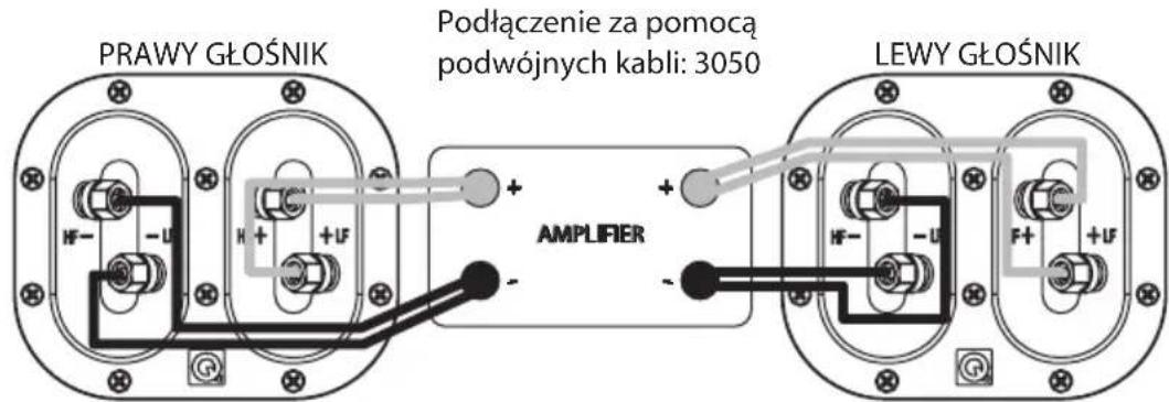 Q-ACOUSTICS 3070S - Podłączenie za pomocą podwójnych kabli - 1