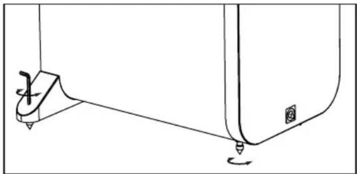 Q-ACOUSTICS 3070S - De stabilisatiepoot voor de achterkant bevestigen - 3050 - 1