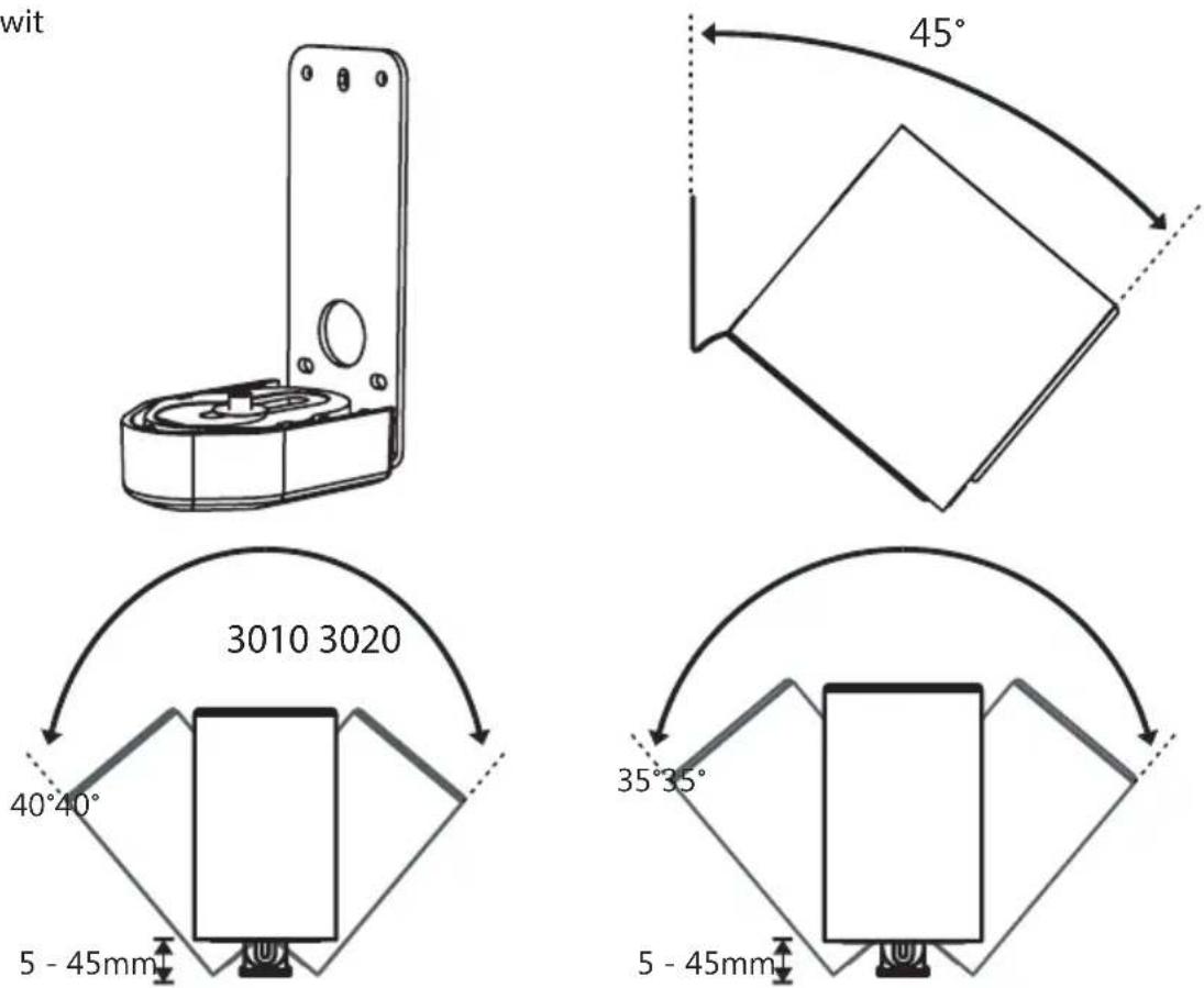 Q-ACOUSTICS 3070S - Wandbeugel voor de 3010/3020/3090C (enkel) - 1