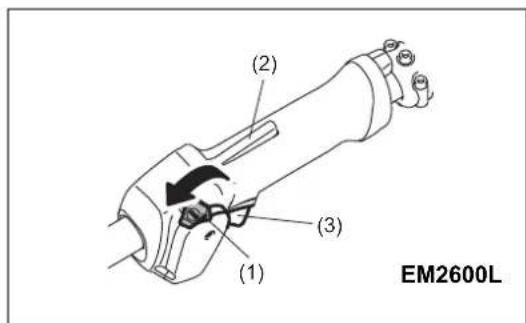 MAKITA EM2600U - Kaltstart fur Modelle mit Bugelgriff - 1