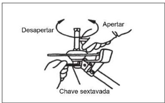 MAKITA EM2600U - Com a chave sextavada awhile fixada - 2