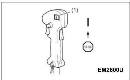 MAKITA EM2600U - Warm start for U handle models - 1