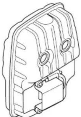 MCCULLOCH B40 B Elite - Muffler - 2