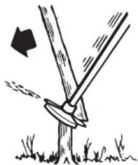 MCCULLOCH B40 B Elite - Forestry clearing using a saw blade - 4