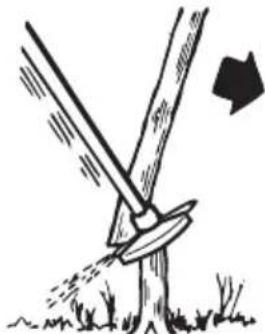 MCCULLOCH B40 B Elite - Forestry clearing using a saw blade - 6