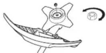 MCCULLOCH B40 B Elite - Dado di bloccaggio - 4