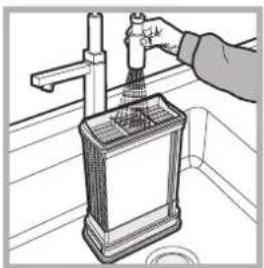 INDESIT IDC 75 B - Unidade de condensação - É necessário limpar o cotão do condensador todos meses. - 3