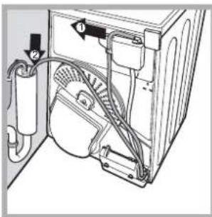 INDESIT IDC 75 B - Afvoer van het water - 1