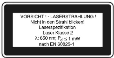 EINHELL TCSM 2534 - Prudence! Rayon laser - 1
