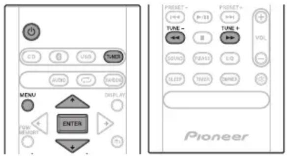 PIONEER XHM16 - Listening to FM (For European models)/Listening to FM or AM (For North American models) - 1
