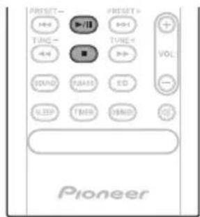 PIONEER XHM16 - Lecture avancée de disques CD ou MP3 - 2