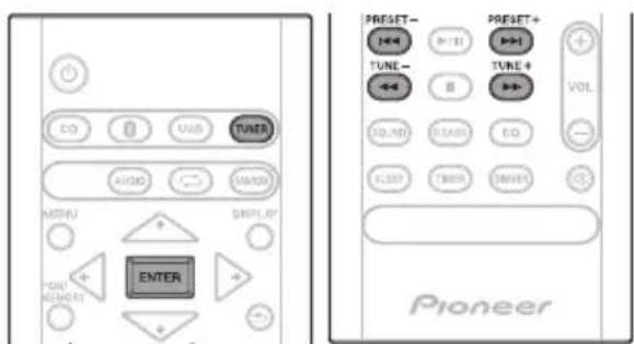 PIONEER XHM16 - Sintonizacion - 1