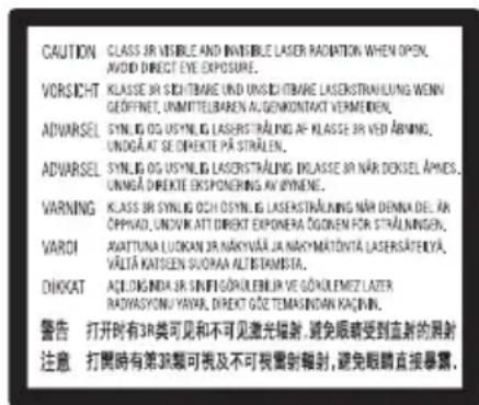 SONY UBPX500B - ATTENTION - 1