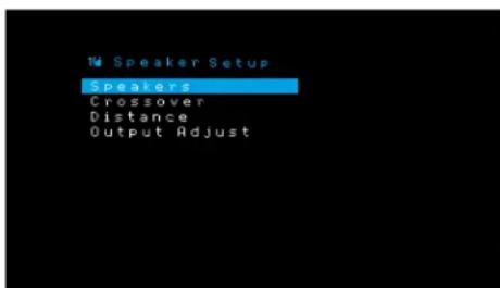 HARMAN KARDON HD COM 1515S - Etapa Três – Menu de configuração do alto-falante - 1
