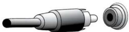 HARMAN KARDON HD COM 1515S - Conexiones del subwoofer - 1