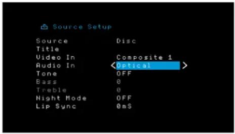 HARMAN KARDON HD COM 1515S - Configurez vos sources - 4