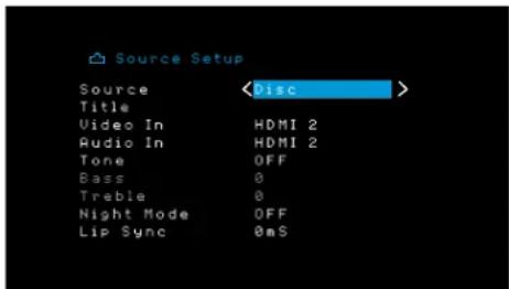 HARMAN KARDON HD COM 1515S - Configurez vos sources - 2