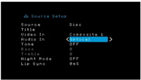 HARMAN KARDON HD COM 1515S - Configure suas fontes - 4