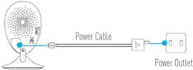 EZVIZ By Hikvision Mini O 720P - Step 1 Power-on - 1