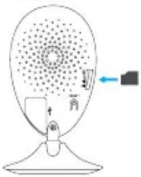 EZVIZ By Hikvision Mini O 720P - Installing Memory Card - 1