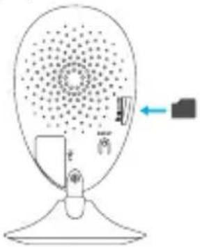 EZVIZ By Hikvision Mini O 720P - Установка карты памяти - 1
