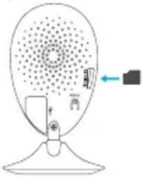 EZVIZ By Hikvision Mini O 720P - Installation d'une carte mémoire - 1