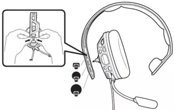 PLANTRONICS RIG 100HS - Assemblage du casque - 2