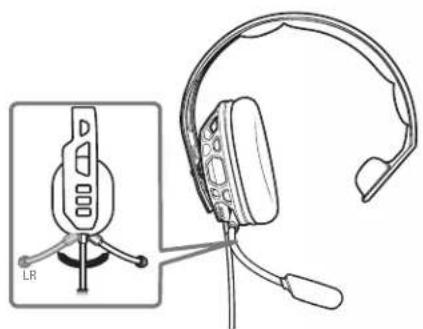 PLANTRONICS RIG 100HS - De headset monteren - 3