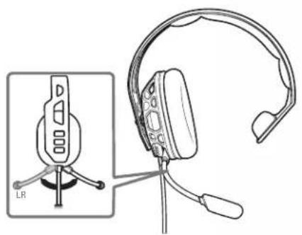 PLANTRONICS RIG 100HS - Montaje del auricular - 3