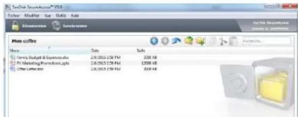 SANDISK Extreme 900 - Ajout de fichiers ou de dossier dans le coffre-fort隱私 - 1