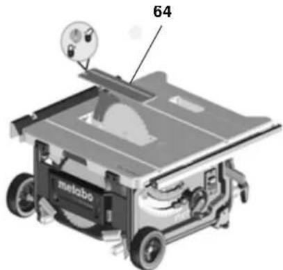 METABO TS 254 - ! Peligro! - 1