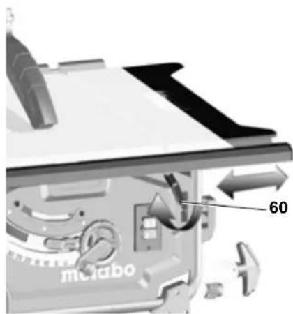 METABO TS 254 - PeryInpOBka pacuHpeHHa cTOna - 1