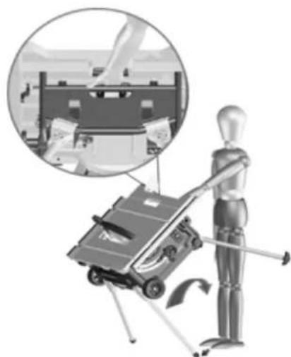 METABO TS 254 - Montaje con soporte dequina: - 4