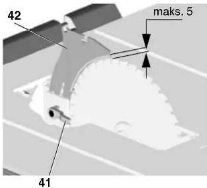 METABO TS 254 - Wskazówka: - 2
