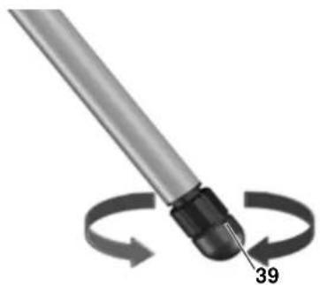 METABO TS 254 - Opstelling met machinestandaard: - 5