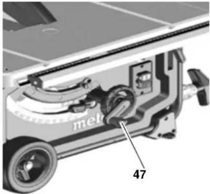 METABO TS 254 - Gevaar! - 2