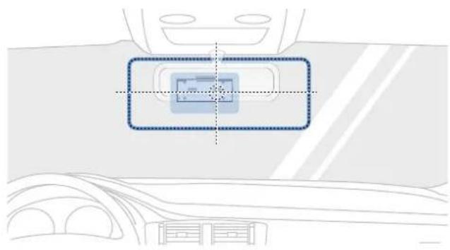 Thinkware F100 - Choix de l'emplacement d'installation - 1