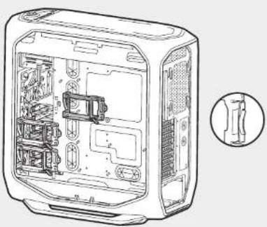 CORSAIR Graphite 780T - Installazione SSD 2,5 pollici - 1