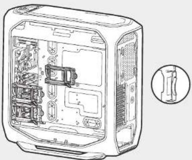 CORSAIR Graphite 780T - 6.Install 2.5^ SSD - 1