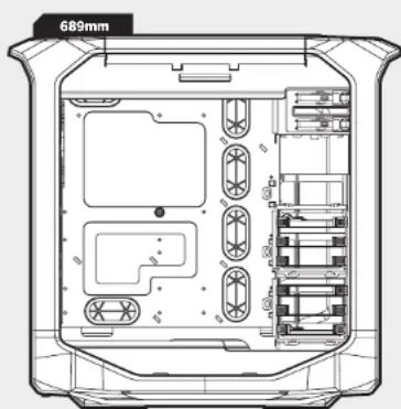 CORSAIR Graphite 780T - Specifiche case - 2