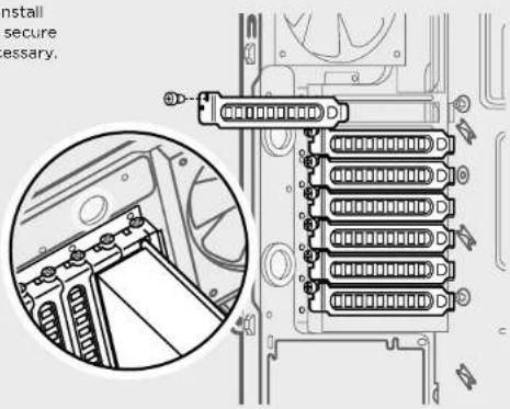 CORSAIR Carbide SPECAlpha - Installing PCI-E/PCI Card(s) - 1