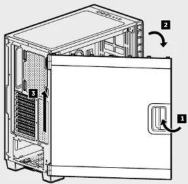 CORSAIR Carbide 400C - Como remove los paneles laterales (400C) - 1