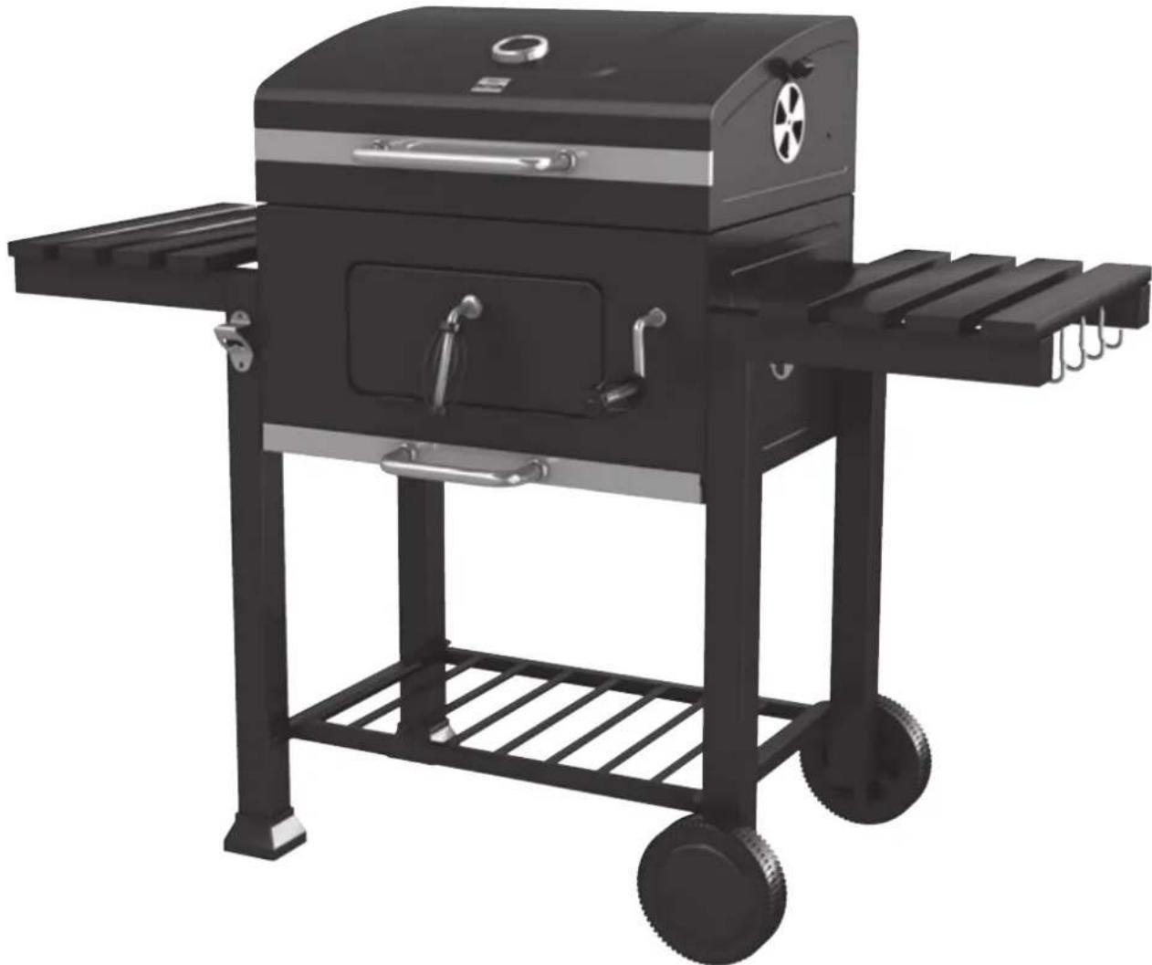 Patton C2 Charcoal Chef - OPERATING AND ASSEMBLY INSTRUCTIONS - 1