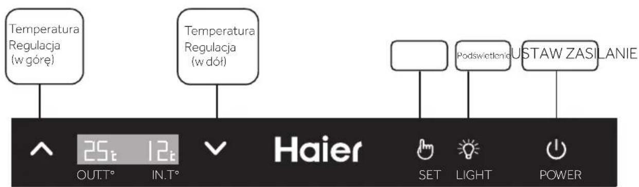 HAIER WS171GA - Panel kontrolny - 1