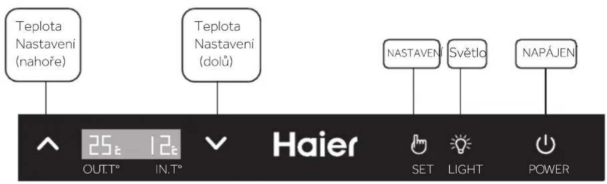 HAIER WS171GA - Ovladaci panel - 1