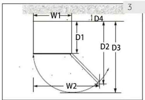 HAIER WS171GA - Espacio de ventilacion - 1