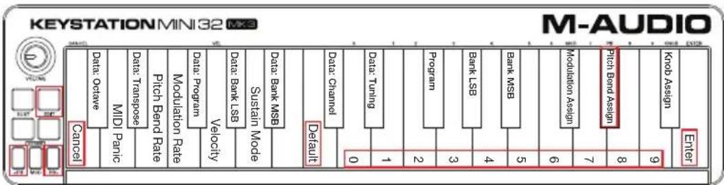 M-AUDIO Keystation Mini 32 MK3 - Pitchbend-Taster - 1