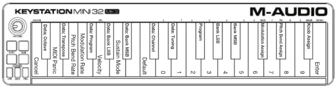 M-AUDIO Keystation Mini 32 MK3 - Plateau de clavier - 1